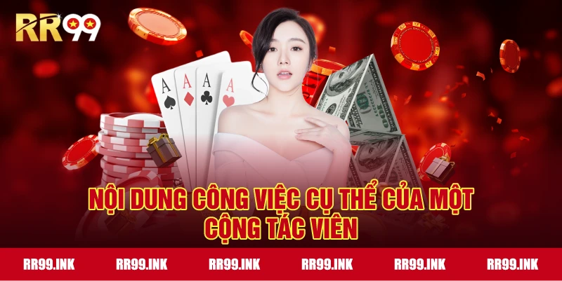 Nội dung công việc cụ thể của một cộng tác viên
